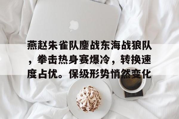 爱游戏体育app下载-燕赵朱雀队鏖战东海战狼队，拳击热身赛爆冷，转换速度占优。保级形势悄然变化的简单介绍